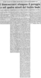 L'articolo de "Il Messaggero"