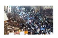 Immagini del grande corteo