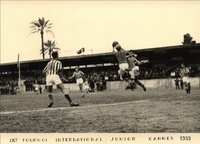 Lazio-Cannes 1-0: Una fase di gioco