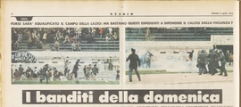 Da Stadio: incidenti sugli spalti
