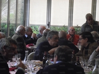 Sulfaro e Oddi al tavolo con Guido De Angelis