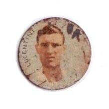 Un dischetto raffigurante Lucentini