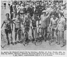 Ancora una foto della Nazionale nel 1939