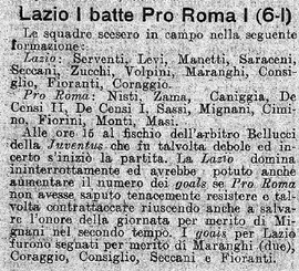 Da "Lo Sport del Popolo"