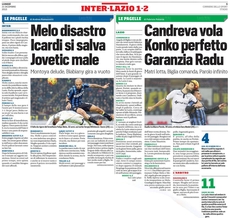 21 dicembre - Corriere dello Sport