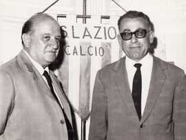 Lenzini con il nuovo allenatore Renato Gei