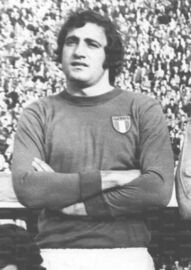 Con la maglia azzurra