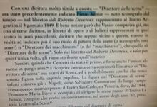 Alcune notizie su Pietro Venier ed Eugenio Venier, rispettivamente nonno e padre di Enrico, che testimoniano il contributo da loro dato agli apparati scenici del XIX secolo. Questa documentazione e le successive ci sono state gentilmente fornite dalla nipote paterna di Enrico Venier