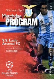 La copertina del programma ufficiale del match