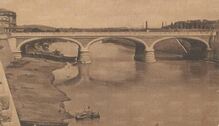 Ponte Margherita intorno al 1890
