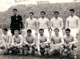 1958/59 - La formazione di Padova-Lazio 3-1 del 4 gennaio 1959