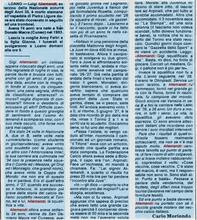 "La Stampa" del 26 settembre 1978 ricorda Luigi Allemandi