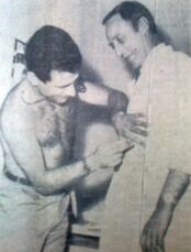 Morrone, invertendo i ruoli, visita il dott. Ziaco