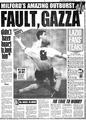 Daily Mirror (Inghilterra) del 20 maggio 1991