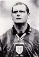 Gazza con la maglia dell'Inghilterra