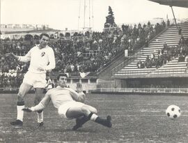 Bruno Gioia in Lazio-Padova 0-0 del 7 gennaio 1968