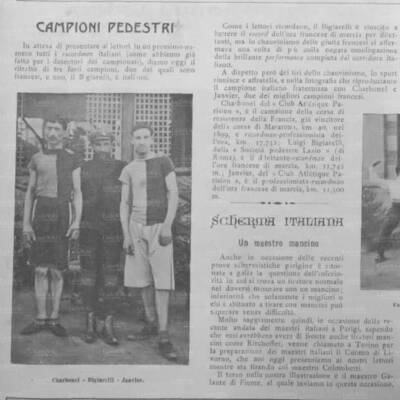 Da La Stampa Sportiva del 1902.