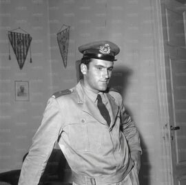 Idilio Cei in divisa militare