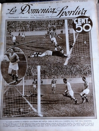 La prima pagina de "La Domenica Sportiva"