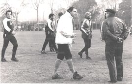 Allenamento a Tor di Quinto: Batista, Spinozzi, Orsi, Chinaglia, Cacciatori e Lorenzo