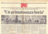 20 novembre 1972 La Lazio è prima a sorpresa e i giornali si contendono i giocatori (Gent.Conc. Famiglia Ziaco)