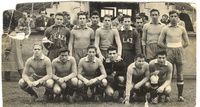 Con la formazione Ragazzi al Torneo di Ginevra del 1951 (gentile concessione della figlia Mara)