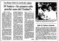 Le dichiarazioni dopo la convocazione (l'Unità)