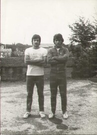 Con Storace in ritiro a Poggio Bustone nell'estate 1975