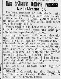 L'articolo de "L'Impero"