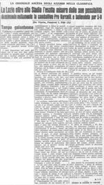 Il commento de "Il Littoriale"