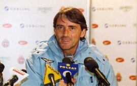 Roberto Mancini in conferenza stampa
