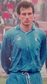 Con la maglia del Brindisi