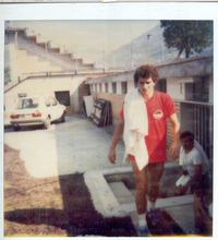 Fabio Poli nel ritiro di Gubbio 1986 (Foto Fabrizio Munno)