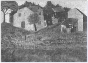 Ezio Sclavi - Paesaggio in Provenza.jpg