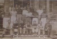 In ritiro con la squadra biancoceleste a Recoraro